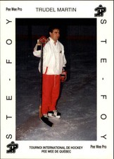 1992 Quebec Pee-Wee Tournament #33 Martin Trudel