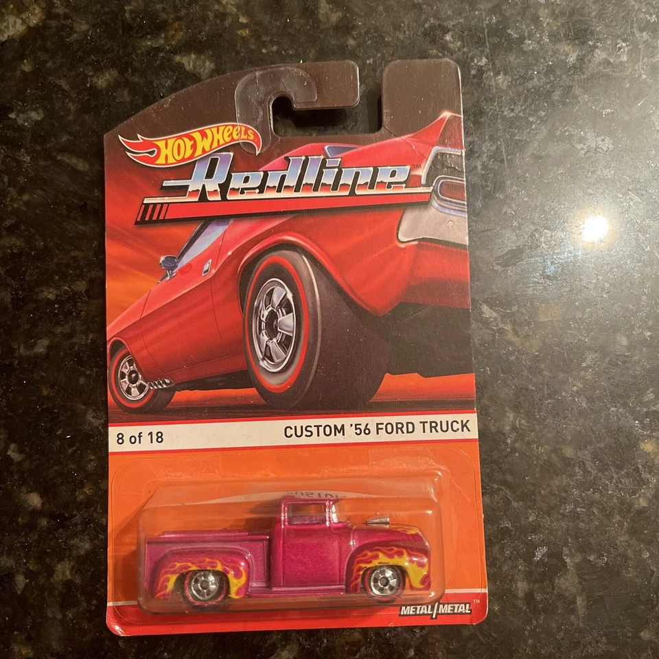 Hot Wheels 1:64 Custom '56 Ford Truck Diecast Vehicle