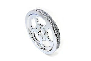 1-1/8" Rear Drive Pulley 70 Tooth Chrome For Harley-Davidson Softail 2000-2006 - Picture 1 of 1