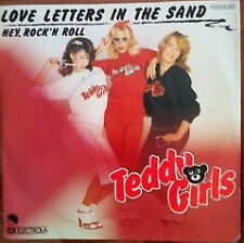 Teddy Girls (2) - Love Letters In The Sand (7", Single)