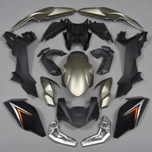 Carénage noir argent gris rouge injection ABS pour Kawasaki Z650 2017-2019 - Photo 1 sur 14