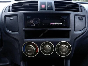 Per Hyundai Matrix 01-10 Alluminio Anello Ventilazione Anelli Cromati 3 pezzi - Imagen 1 de 10