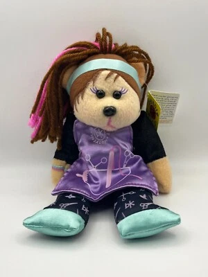Beanie Kids Dyeanne the Hairdresser Bear Plush 2010 w Tags – Skansen Collectable - image 1 of 4