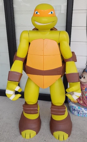COLOSSAL Teenage Mutant Ninja Turtle TMNT Michaelangelo Figure 48” Jakks Pacific Cover