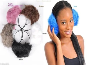 Madison Avenue Winter Faux Fuzzy Ear Muffs. Colors Sold Separately... - Picture 1 of 4