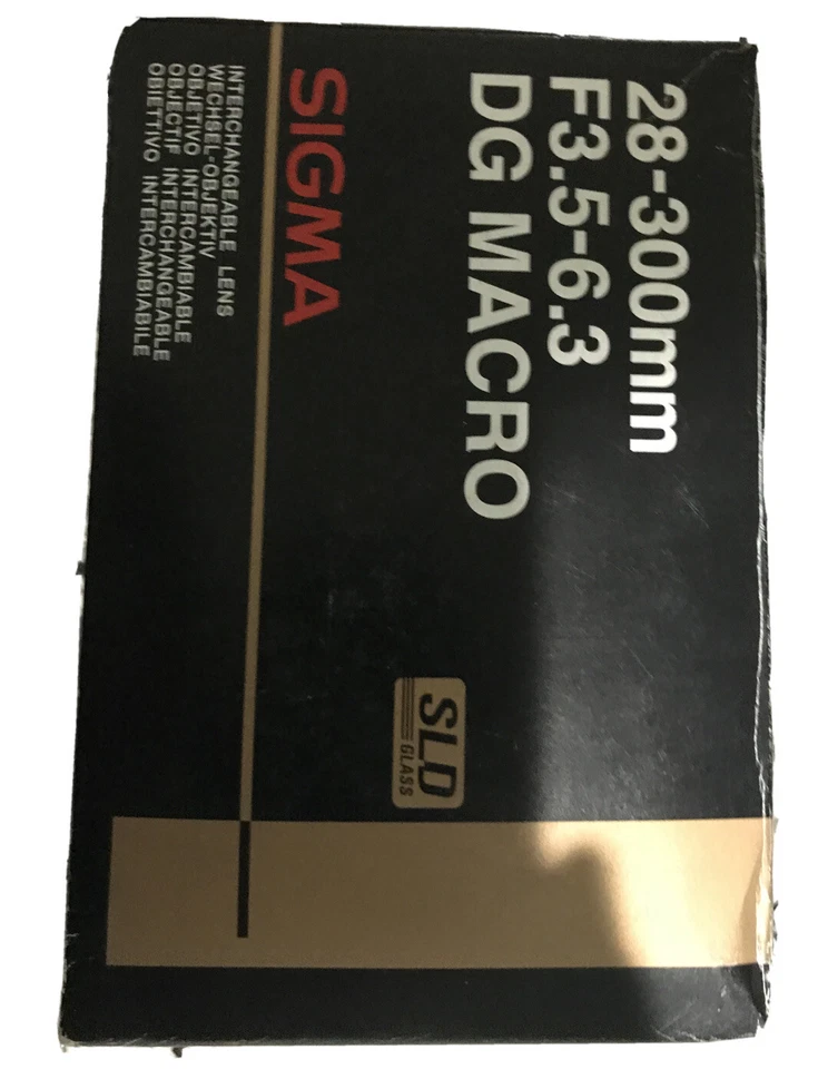 Sigma 28-300 mm F3,5-6,3 DG Macro Foto 1 de 1