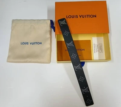 Louis Vuitton LV Slim Bracelet Adjustable Size 21 Box Included - Image 1 of 4