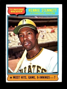 1976 TOPPS #6 RENNIE STENNETT PIRATES - Picture 1 of 2
