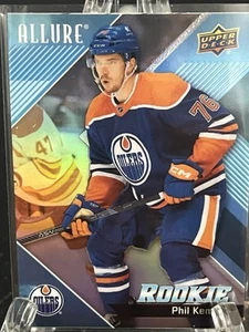 PHIL KEMP--ROOKIE--2024-25 UPPER DECK--ALLURE--EDMONTON OILERS---FREE SHIPPING - Picture 1 of 2