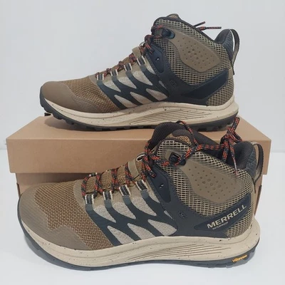 Merrell Men's Nova 3 Mid WP Hiking Shoe Size 10.5 Coyote Brun J500441 MSRP $155 - Image 1 of 4
