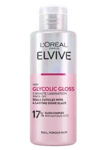 L'Oreal Paris Elvive Glycolic Gloss Lamination Rinse-Off Treatment With Gloss - Picture 1 of 8