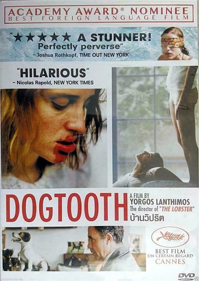 Dogtooth (aka Kynodontas 2009) DVD All/0 PAL - Greek Adult Arthouse Sex Fantasy - Image 1 of 2