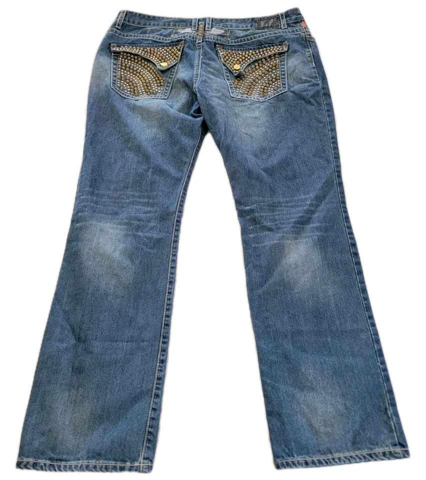 Jean Robin's solapa larga D5687 para hombre talla 40x32 Foto 1 de 4
