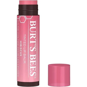 Burts Bees 100% Natural Tinted Lip Balm, Hibiscus with Shea Butter &... - Picture 1 of 6