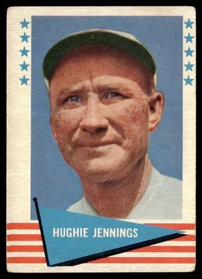 1961 Fleer Baseball Greats Hughie Jennings (MK On Card) #47 - Image 1 of 2
