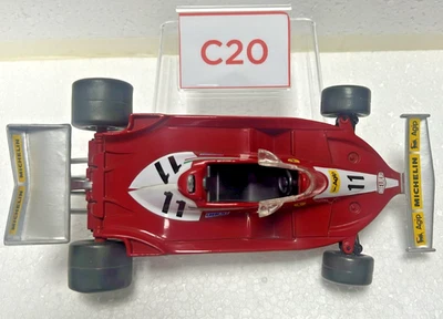 FERRARI 312 T3 SCALA 1:24 REUTEMANN VILLENEUVE 1978 #11 MADE IN ITALY C20 - Immagine 1 di 4