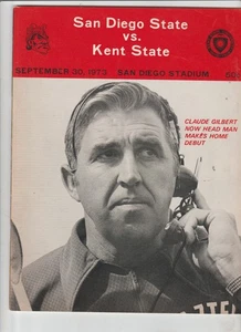 Programa/revista San Diego State vs Kent State 1973 - Imagen 1 de 2