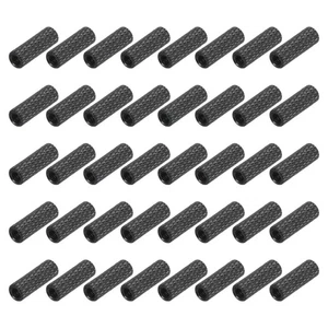 100Pcs M3 x 12mm Aluminum Knurled Spacer Standoff for RC Drone(Black, 5mm OD) - Picture 1 of 7