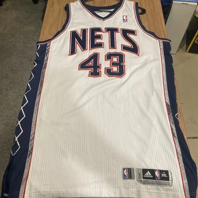 Kris Humphries New Jersey Nets Game Used Jersey Every Player Every Game Adidas - Image 1 of 4