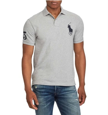 Polo Ralph Lauren Big Pony Custom Slim Fit Mesh Polo Shirt - image 1 of 4