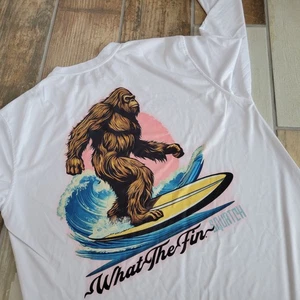 What The Fin Squatch LS Surf Top Sz. Small Men's - Picture 1 of 4