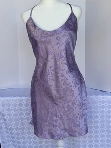Camisón vintage de satén Victoria’s Secret azul claro talla mediana - Imagen 1 de 7