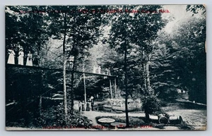 Postkarte MI Benton Harbor Eastman Springs Park Haus David Literatur BB10 - Bild 1 von 3