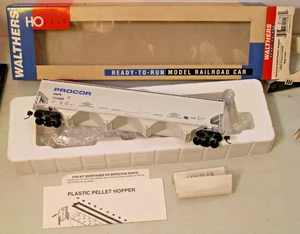 HO SCALE WALTHERS 932-7157 NATIONAL 6200 PLASTIC HOPPER PROCOR UNPX #123989 1/87 - Picture 1 of 4