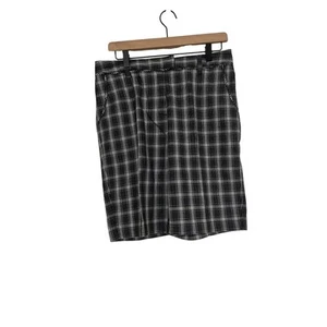 Lady Hagen Black and White Plaid Womens Golf Shorts Size 8 - Picture 1 of 6