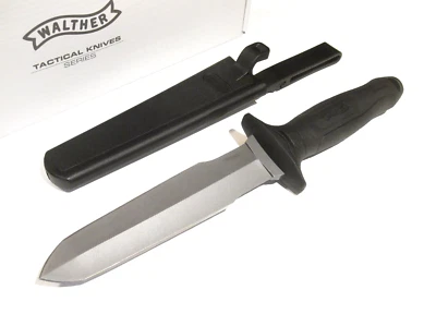 WALTHER 50793 DAG TAC 1 double edge fixed blade dagger knife 11 3/4" overall NEW - Image 1 of 4