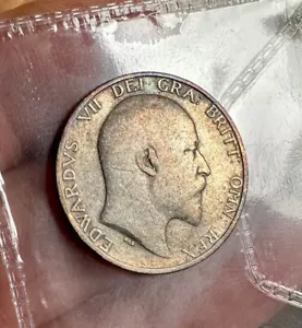 More details for edward 1905 shilling rare