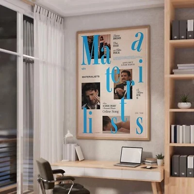 Materialists (2026) Movie Wall Decor Poster, Festival Gift Idea, No Frame - Image 1 of 2