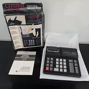 CITIZEN CX-115 Printing Calculator desk Top Calculator READ DESCRIP - Picture 1 of 12