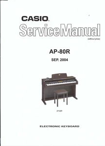 Casio Service Manual für AP- 80 R Copy - Picture 1 of 1
