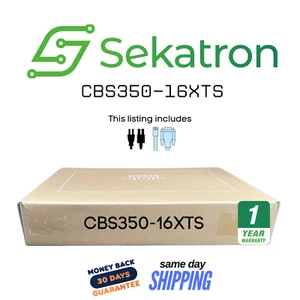 ♻️ Cisco Refresh CBS350-16XTS 16-Port 10G SFP+ Managed Switch - ⚡Fast Shipping - Afbeelding 1 van 2