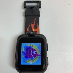 iTech Jr. Kids Smartwatch / Watch for Boys - Stars & Planes-- Fire- Black strap - Picture 1 of 10