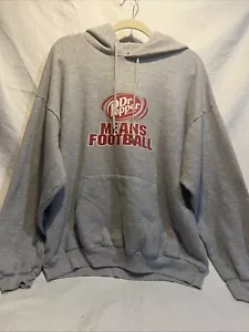 Sudadera con Capucha Dr Pepper Means Fútbol Gris Adulto XL (46-48) - Imagen 1 de 4