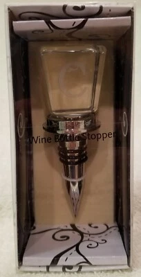 Tapón de botella de vino de vidrio de colección MANGO MOON cristalino nuevo Foto 1 de 3