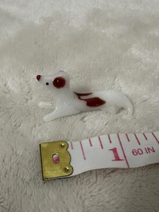 Glass Lampwork Miniature Weiner Dog - Picture 1 of 3