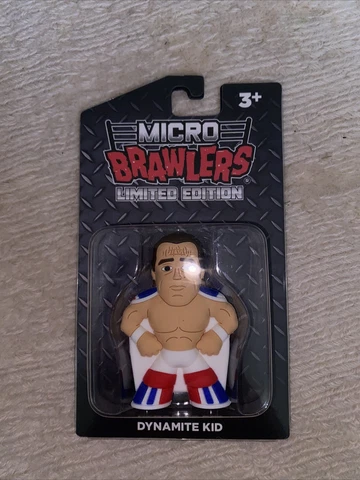 Dynamite Kid Micro Brawlers Pro Wrestling Crate Exclusive Figure, AEW Cover