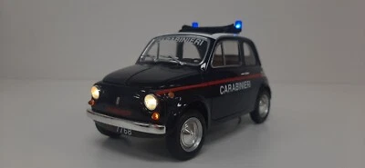 1/18 minichamps fiat 500L carabinieri police, LED customized - Image 1 of 4