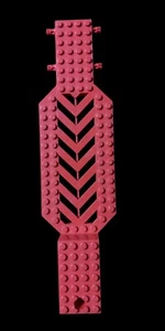 Lego Red Truck Baseplate Part 30820  - Picture 1 of 1