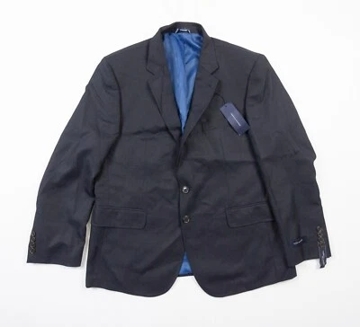 Blazer Tommy Hilfiger Para Hombre 44S Azul Marino Oscuro Chaqueta Clásica A Medida Foto 1 de 4