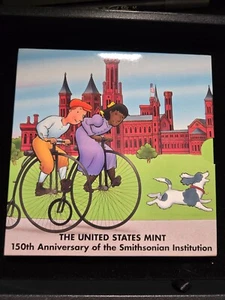 1996 150th Anniversary Smithsonian 90% Silver Commemorative w/ COA (Z-0553) - Picture 1 of 5