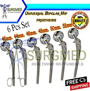 Universal Bipolar Hip Prosthesis Full Range Orthopedic Surgical Instruments - Picture 1 of 3