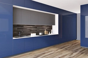 Pyramid Granite J Groove Handleless White Kitchen Doors & Drawers - Picture 1 of 12
