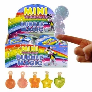 MINI MAGIC TOUCHABLE BUBBLES TOY PRIZES PARTY BAG CHRISTMAS STOCKING FILLERS - Picture 1 of 3