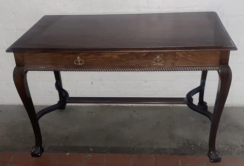 1930s elegant • Flame Mahogany • writing desk Buffalo ny Cover