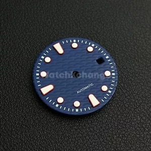 29mm Blue Wave Wavy Texture Watch Dial for 2813 8215 8200 821A Movements - Picture 1 of 3