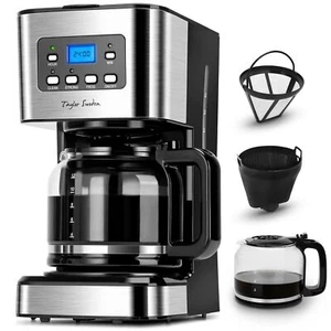 Darcy - 950W Kaffeemaschine mit Timer1.5L Filterkaffeemaschine 12 Tassen Absc... - Bild 1 von 9